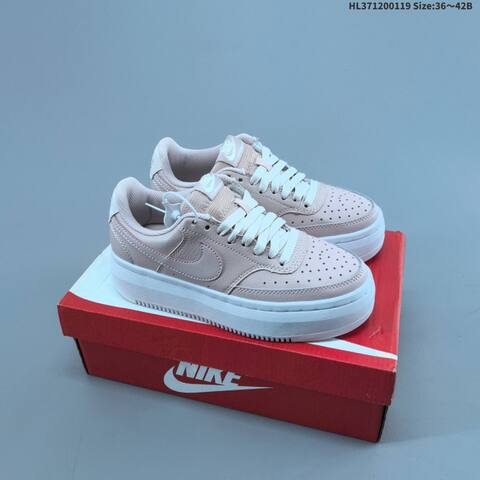 Nike Court Vision Alta LTR White Light Blue EU 36-42 Skate Shoe - Unisex (BS-61891)