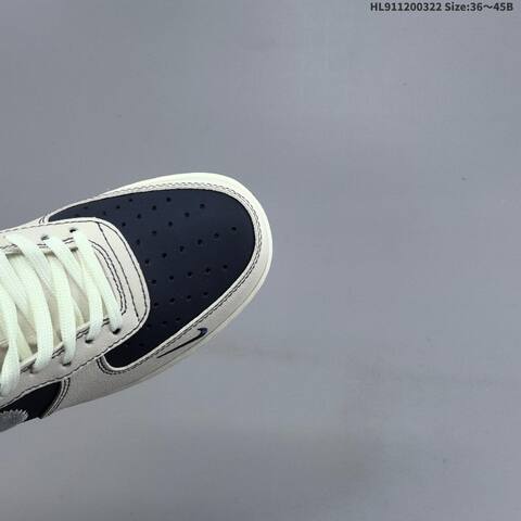 Nike Air Force 1 07 Sail Navy Blue Grey EU 36-45 Sneaker - Unisex (BS-61182)