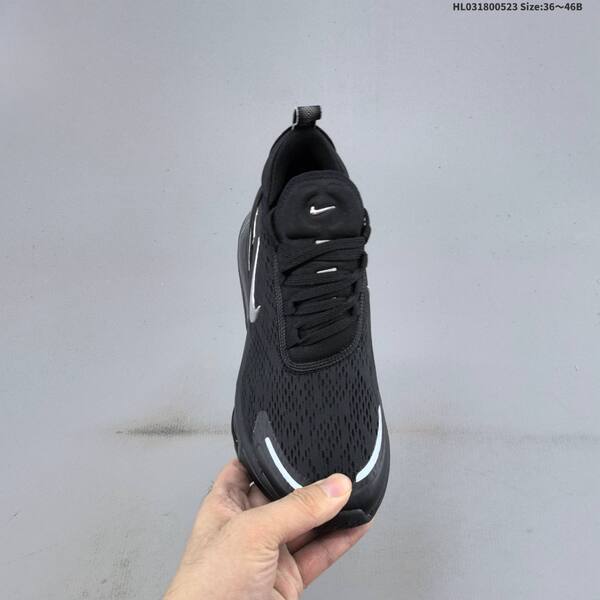 Nike Air Max 270 Premium black metallic silver white EU 36-46 running shoe