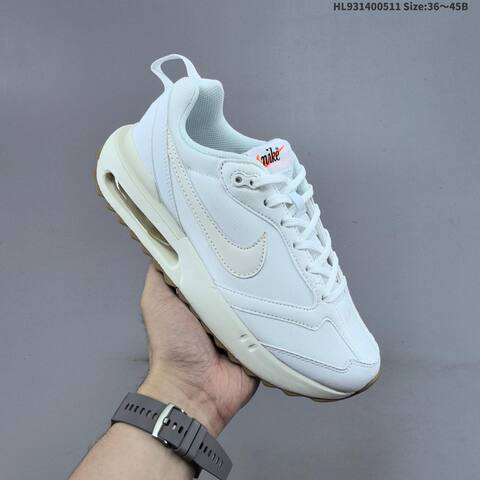 Nike Air Max Dawn White Light Olive Khaki EU 36-45 Sneaker - Unisex (BS-60401)