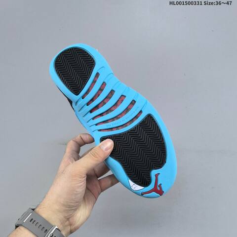 a Air Jordan 12 Retro Gamma Blue AIR JORDAN 12 Aj12 Lifestyle (BS-66394)