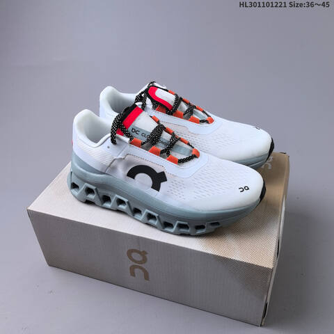 On Cloudmonster Paf White Light Blue EU 36-45 Running Shoe Running Sneakers - Unisex (BS-69734)