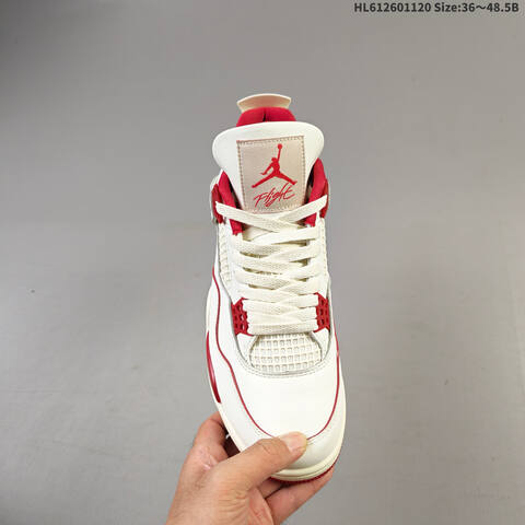 Air Jordan 4 Retro Sierra Red WMNS AIR JORDAN 4 Aj4 Lifestyle (BS-67762)
