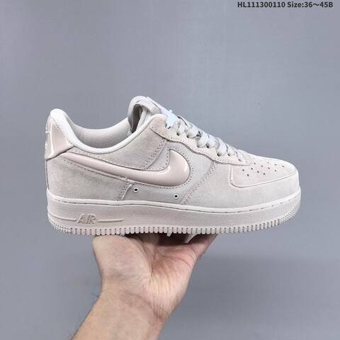 Nike Air Force 1 07 Light Beige Off White EU 36-45 Sneaker - Unisex (BS-62085)