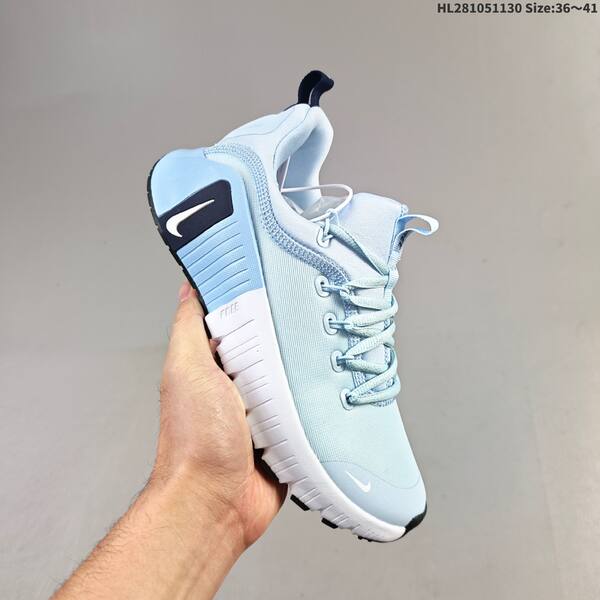 Nike Free Metcon 6 light blue white dark green peach EU 36-41 training shoe