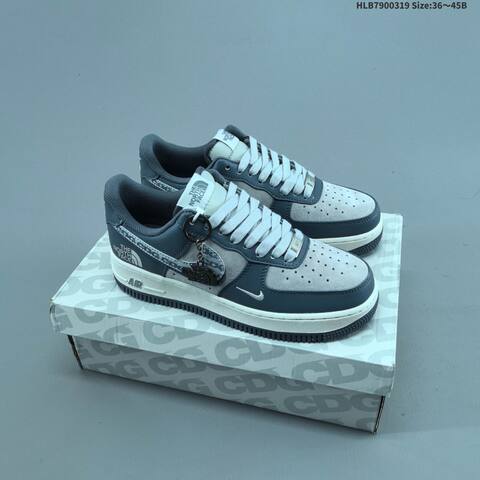 Nike Air Force 1 07 LV8 White Beige Red EU 36-45 Sneaker - Unisex (BS-61260)