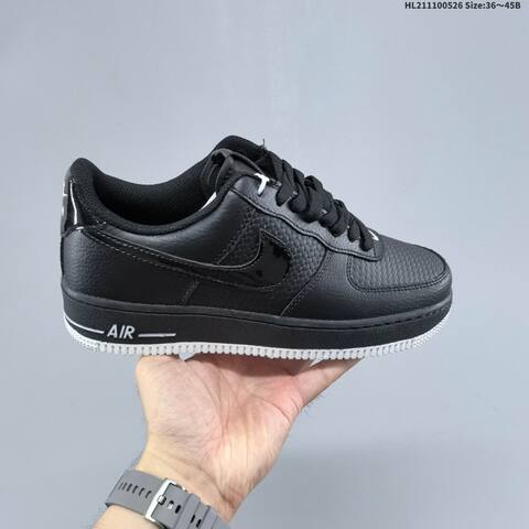 Nike Air Force 1 07 Low Red Black White EU 36 45 Sneaker EU 36-45 - Unisex (BS-60126)