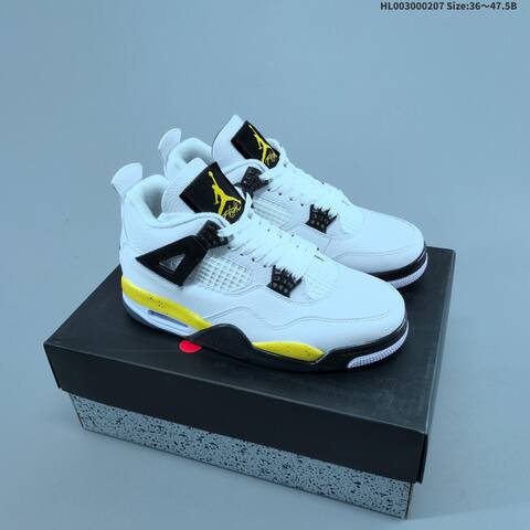 Air Jordan 4 Retro Tour Yellow Replica AIR JORDAN 4 Aj4 Lifestyle (BS-66675)