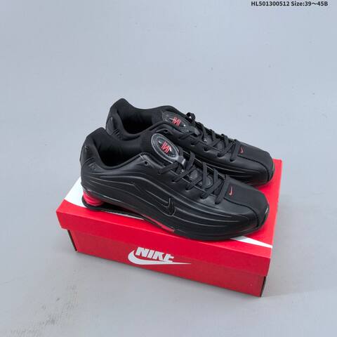 Nike Shox Z HQ7540-001 Black Red Silver EU 39-45 Running Shoe - Unisex (BS-60395)