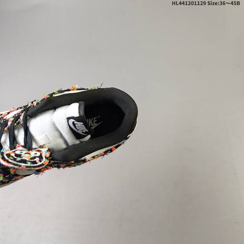 Nike SB Zoom Dunk Low White Black Multicolor Yellow EU 36-45 Skate Shoe - Unisex (BS-62960)