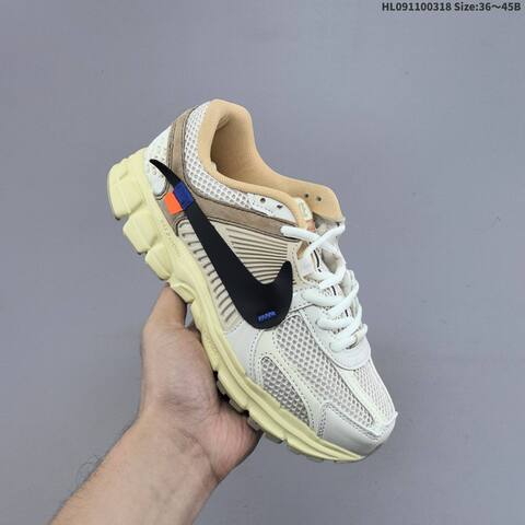 Nike Zoom Vomero 5 Beige Black Cream Orange Blue EU 36-45 Running Shoe - Unisex (BS-61274)