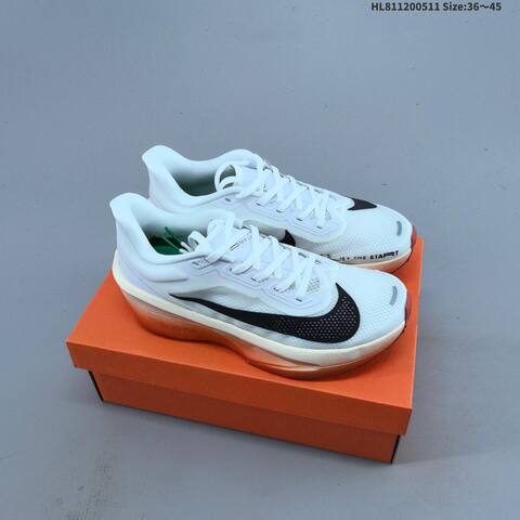 Nike Zoom Fly 6 White Black Grey EU 36-45 Running Shoe - Unisex (BS-60400)