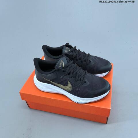 Nike Air Zoom Winflo 8 Black Dark Grey Red White EU 39-45 Running Shoe - Unisex (BS-60349)
