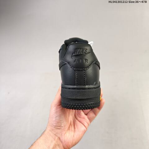 Nike Air Force 1 07 Black EU 36-47 Sneaker - Unisex (BS-62747)