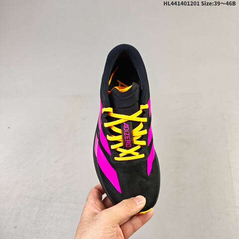 Adidas Adizero Pro Evo SL Black Pink Orange EU 39-46 Running Shoe - Unisex (BS-65379)