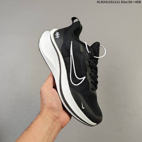 Nike Air Zoom Running Black White EU 36-45 Running Shoe - Unisex (BS-63346)