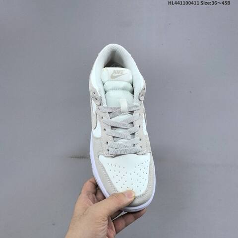 Nike Dunk Low SB Light Grey White EU 36-45 Skate Shoe - Unisex (BS-60814)