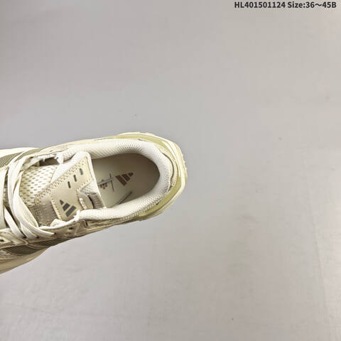 Adidas XLG STORM EDGE Bounce Beige Light Olive Off White EU 36-45 Running Shoe - Unisex (BS-65491)
