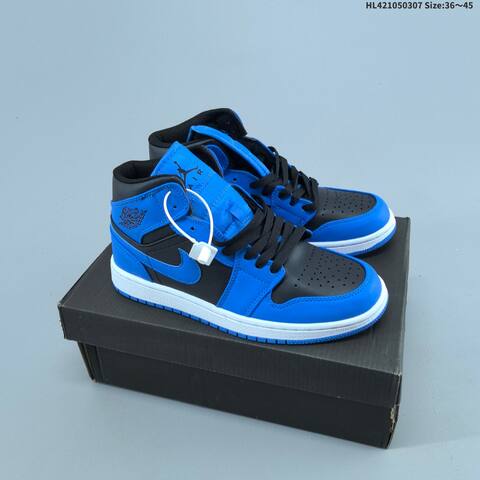 Air Jordan 1 Mid Reverse Bred AIR JORDAN 1 Aj1 Lifestyle (BS-66600)