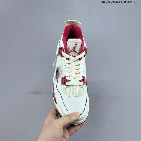 Air Jordan 4 Retro Sierra Red WMNS AIR JORDAN 4 Aj4 Lifestyle (BS-66379)