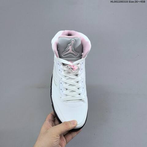 Air Jordan 5 Retro Medium Soft Pink AIR JORDAN 5 Aj5 Lifestyle (BS-66509)