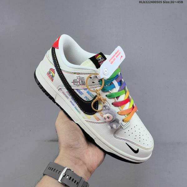 Nike Dunk SB Low white black red multicolor EU 36-45 skate shoe