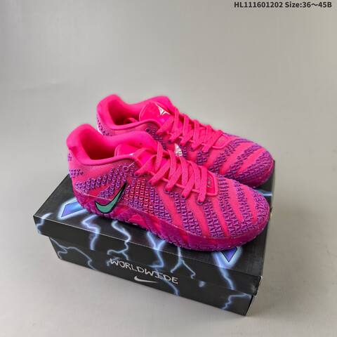 Nike JA 3 HF2793-300 Teal Pink Purple Black Gold EU 36-45 Basketball Shoe - Unisex (BS-62881)