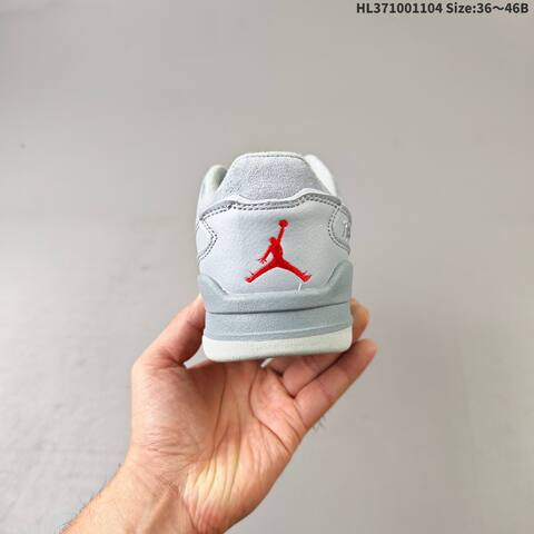 Air Jordan 4 Retro Flight Court AIR JORDAN 4 Aj4 Lifestyle (BS-67846)