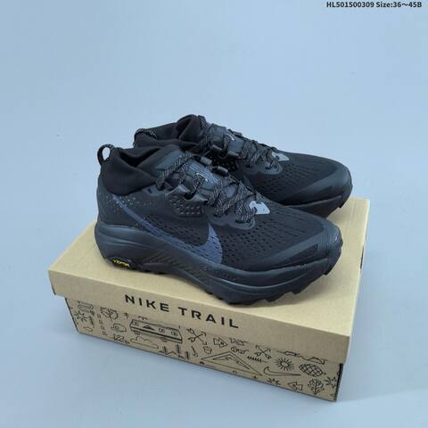 Nike ZoomX Zegama Trail Grey Blue Pink Black White EU 39-45 Trail Shoe - Unisex (BS-61403)