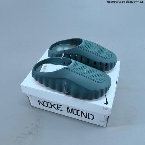 Nike Mind 001 Mineral Slate Silver EU 36-48 5 Slides - Unisex (BS-60427)