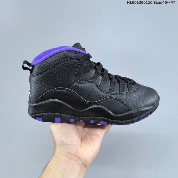 Jordan Air Jordan 10 Retro OG "Sacramento Kings" Black/Purple EU 40-47 basketball
