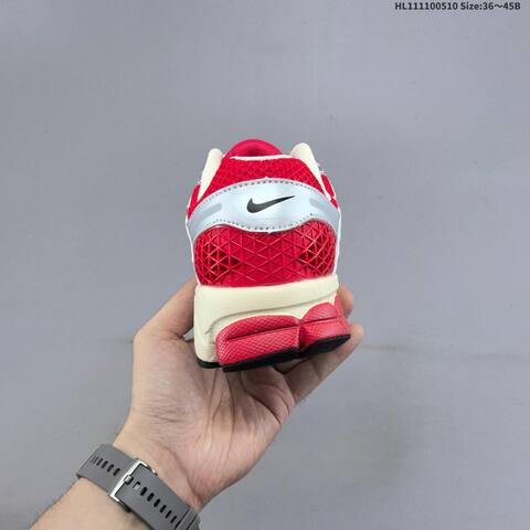 Nike Zoom Vomero 5 Red Silver Cream White EU 36-45 Running Shoe - Unisex (BS-60423)