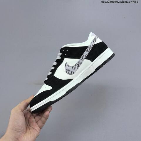 Nike Dunk SB Low White Black Grey Red EU 36-45 Skate Shoe - Unisex (BS-60982)