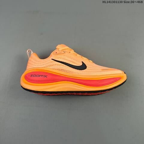 Nike Vomero Plus ReactX Air Zoom White Light Grey Orange Red Black EU 36-46 Running Shoe - Unisex (BS-62927)