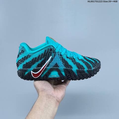 Nike Ja 3 Year Of The Horse Teal Black Red Gold Brown EU 39-46 Basketball Shoe - Unisex (BS-62497)