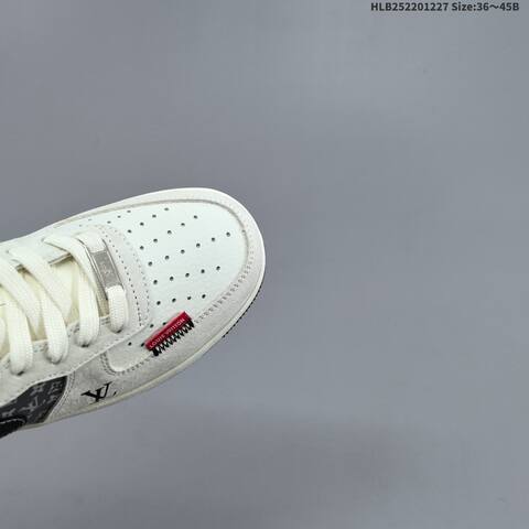 Nike Air Force 1 07 Low Off White Black Dark Gray EU 36-45 Sneaker - Unisex (BS-62384)