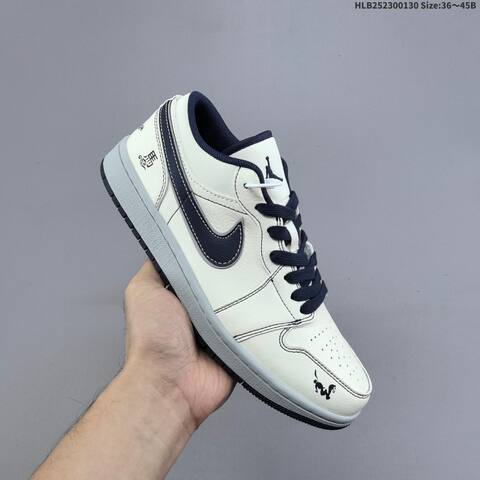 Jordan Air Jordan 1 Low Sail Red Obsidian White EU 36-45 Sneaker - Unisex (BS-61652)