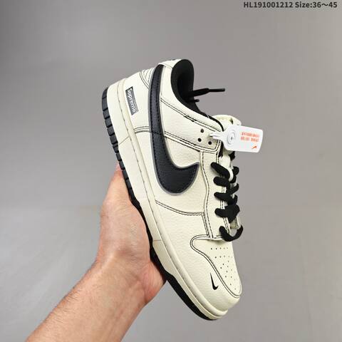 Nike SB Zoom Dunk Low Supreme Off White Light Purple Black EU 36-45 Skate Shoe - Unisex (BS-62735)