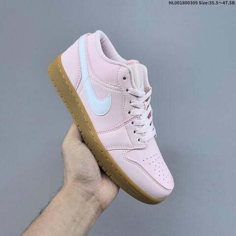 Air Jordan 1 Low Pink Gum AIR JORDAN 1 Aj1 Lifestyle (BS-66586)