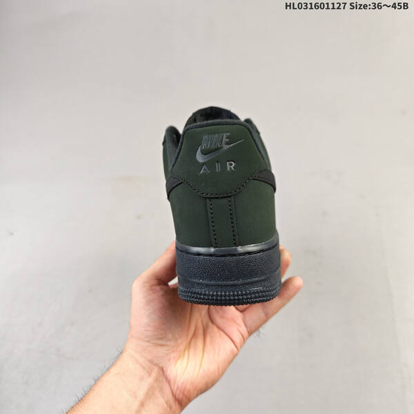 Nike Air Force 1 07 black dark green EU 36-45 sneaker
