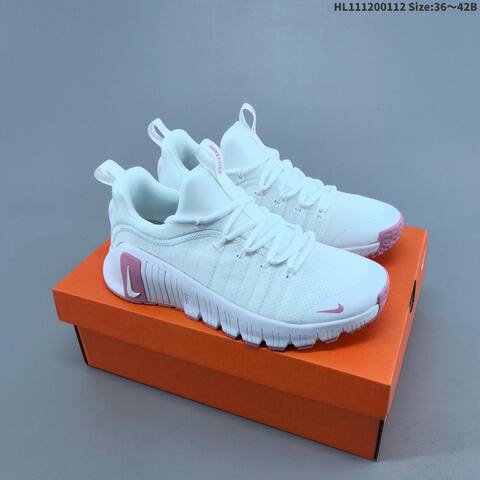 Nike Free Metcon 6 White Light Pink EU 36-42 Training Shoe - Unisex (BS-62034)