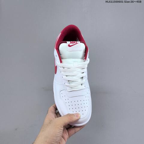 Nike Big Low 355152-150 White Red EU 36-45 Skate Shoe - Unisex (BS-60009)