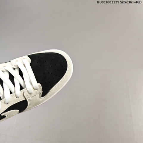 Nike SB Dunk Low Pro White Black Grey Green EU 36-46 Skate Shoe - Unisex (BS-62952)