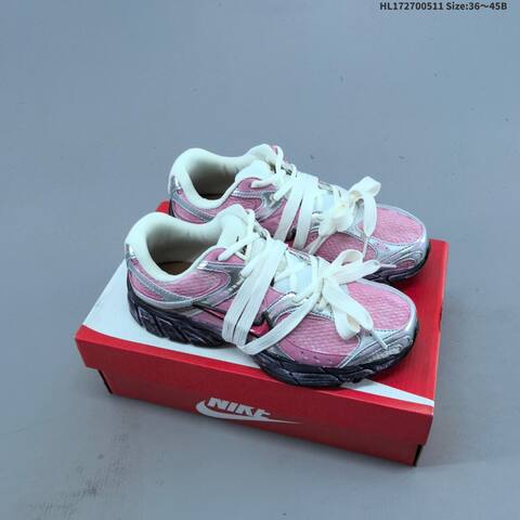 Nike V5 RNR Silver Pink Black White EU 36-45 Running Shoe - Unisex (BS-60419)