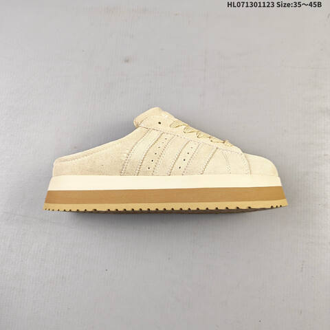 Adidas CAMPUS 00s WTR LO Mule Beige Cream Gum Brown EU 35-45 Sneaker - Unisex (BS-65508)