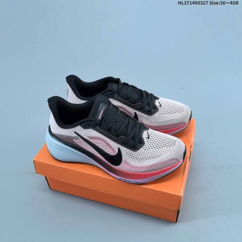 Nike Zoom Pegasus 42 Black Gray Mint White EU 36-45 Running Shoe - Unisex (BS-61109)