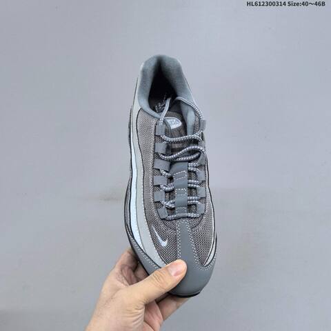 Nike Air Max 95 Cool Grey Light Blue Black EU 40-46 Running Shoe - Men's (BS-61316)