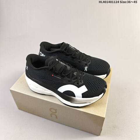 On Running Cloudboom Max 3 MF30314651 White Black Gray Purple EU 36 45 Running Shoe EU 36-45 Running Sneakers - Unisex (BS-69777)