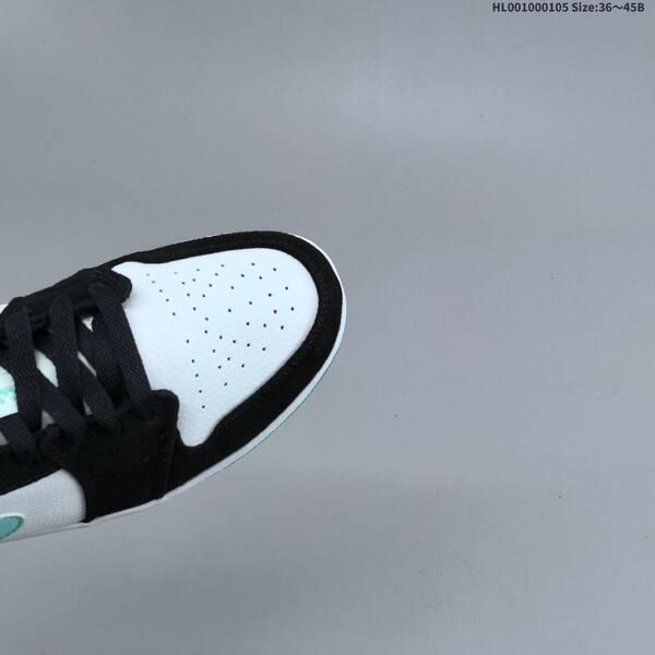 Jordan Air Jordan 1 Low Black White Turquoise EU 36-45 lifestyle