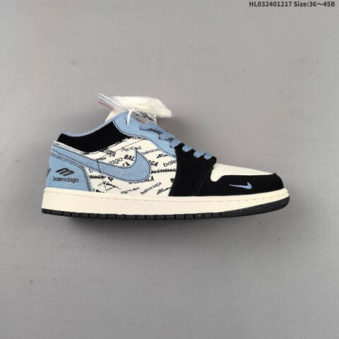 Nike Air Jordan 1 Low Lifestyle (BS-67398)